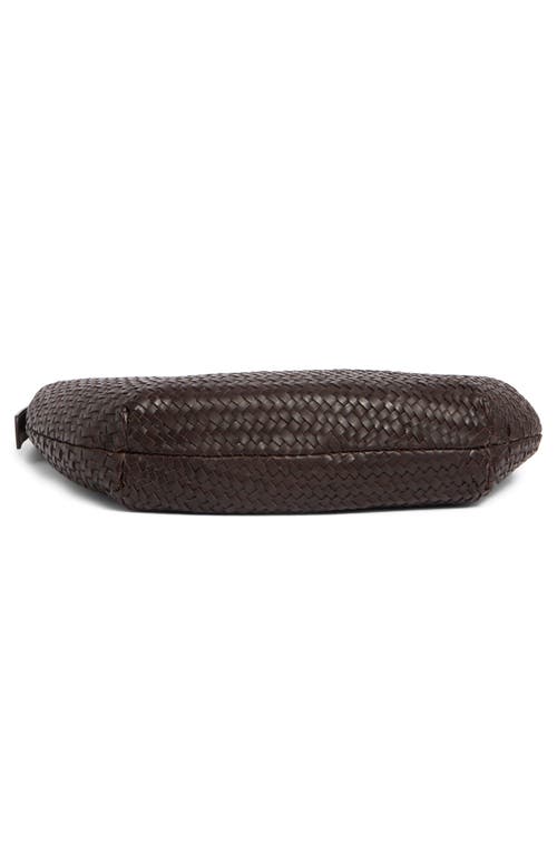Madewell Essential Curve Shoulder Bag In Coffee Bean