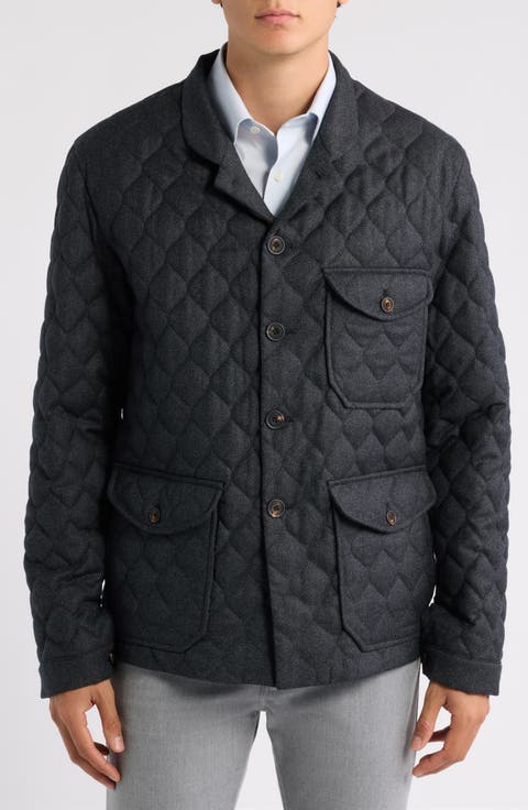 Quilted Blouson Jacket