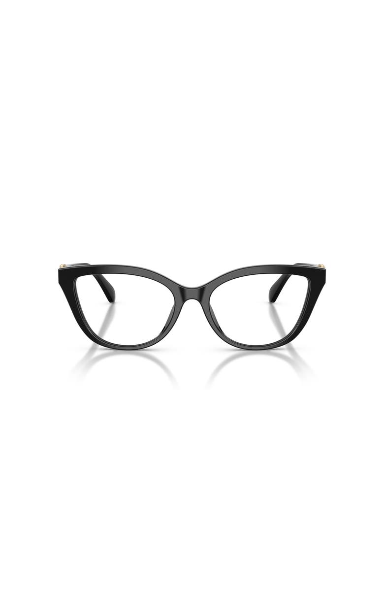 Michael Kors 52mm Cat Eye optical glasses, Alternate, color, Black