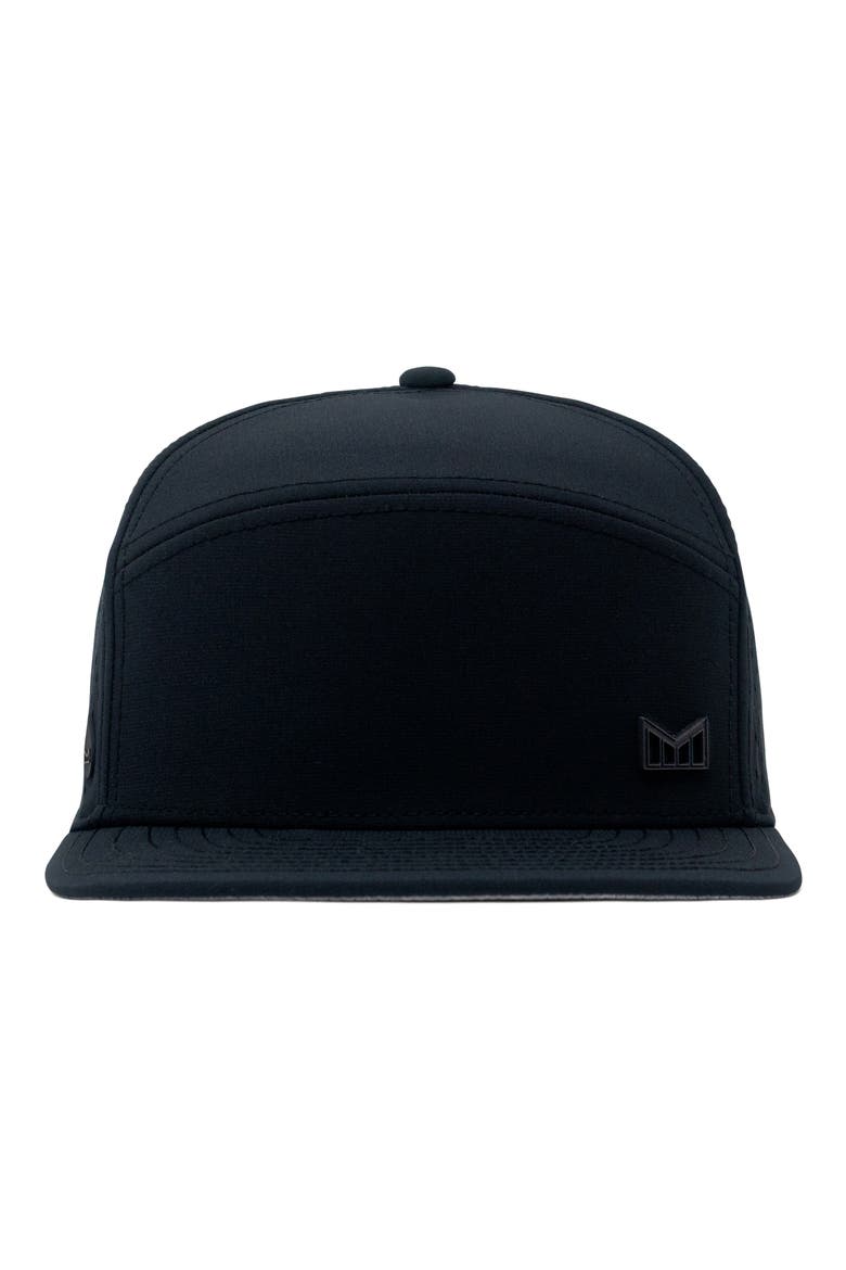 Trenches Icon Hydro Performance Snapback Hat, Alternate, color, BLACK