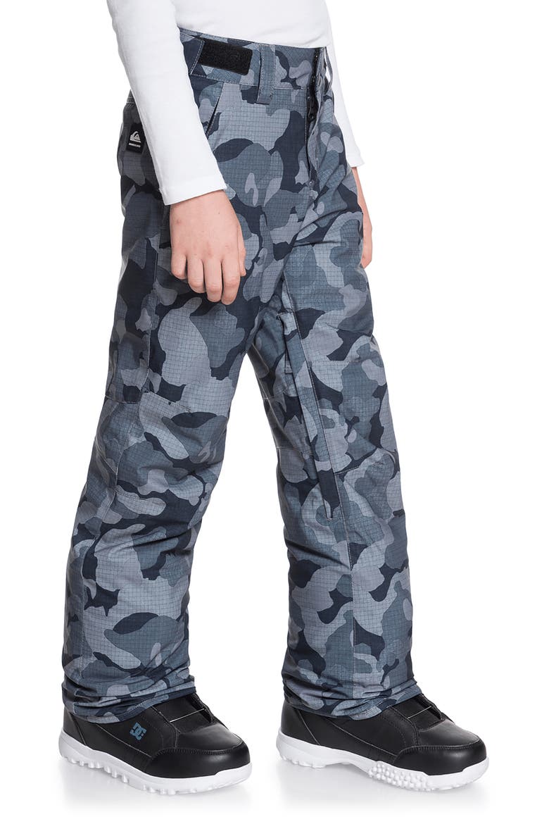 Kids' Estate Waterproof Snow Pants, Alternate, color, TRUE BLACK WICHITA 2
