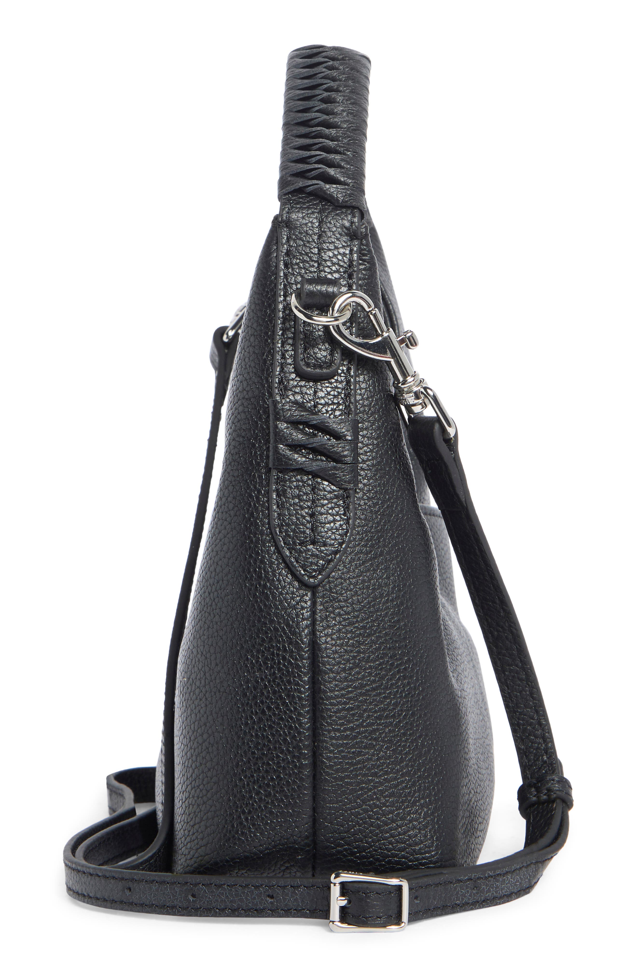 AIMEE Stardust Mini Crossbody Bag, Alternate, color, Black