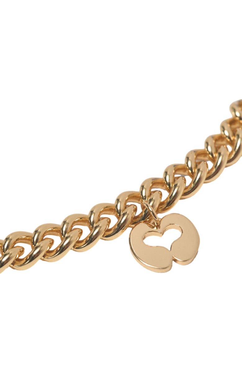 maje Sailor rope chain necklace, Alternate, color, Gold