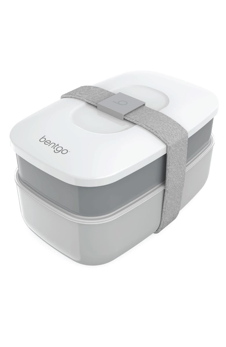 BENTGO All-in-One Bento Box, Main, color, Gray