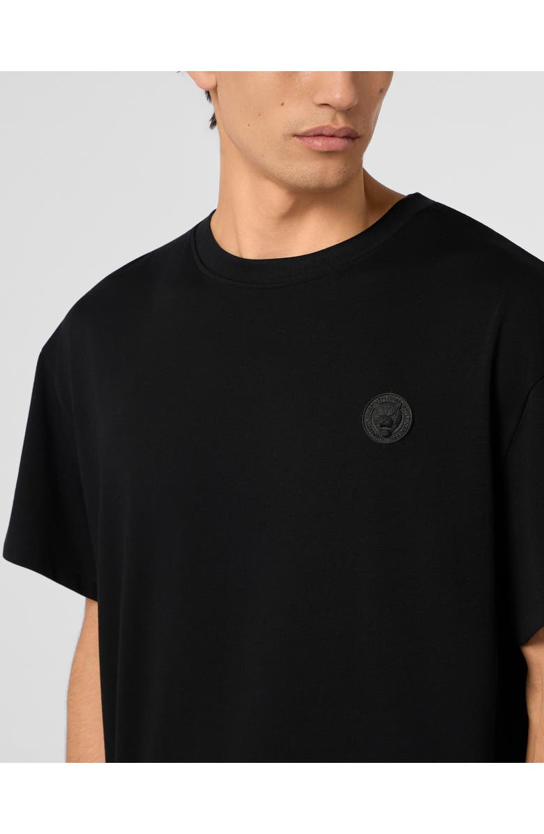 PLEIN SPORT Round Neck T-Shirt 3D Tiger Men, Alternate, color, Black