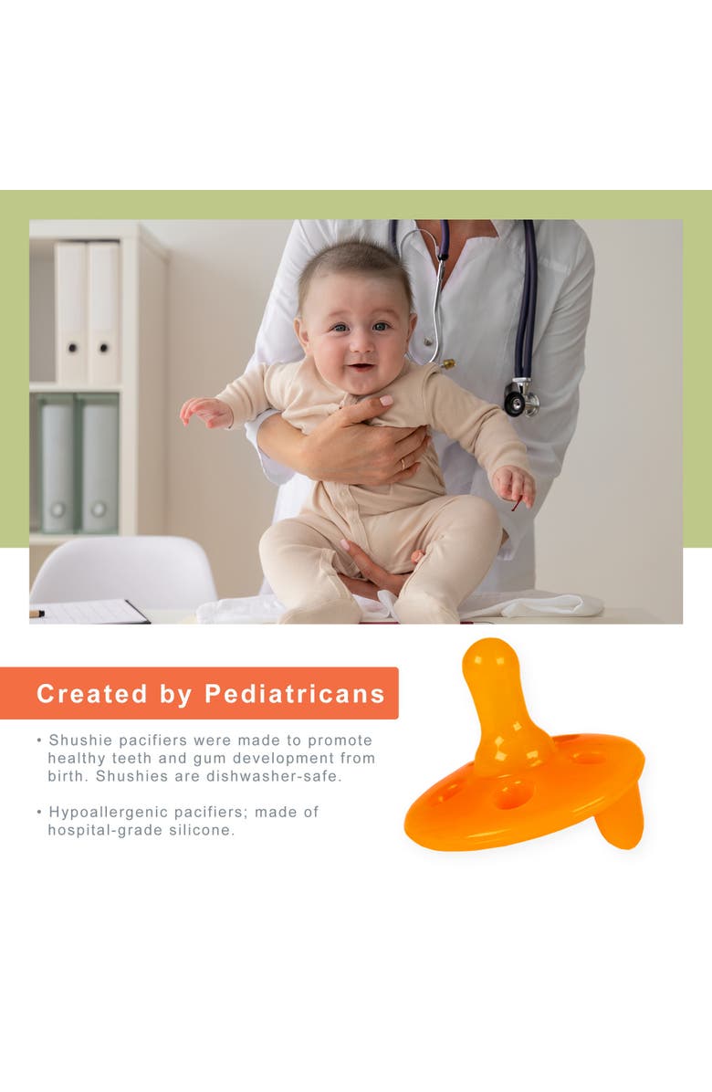 Shusher Sloth & Shushie 6-Pack Bundle, Alternate, color, Brown & White & Clear