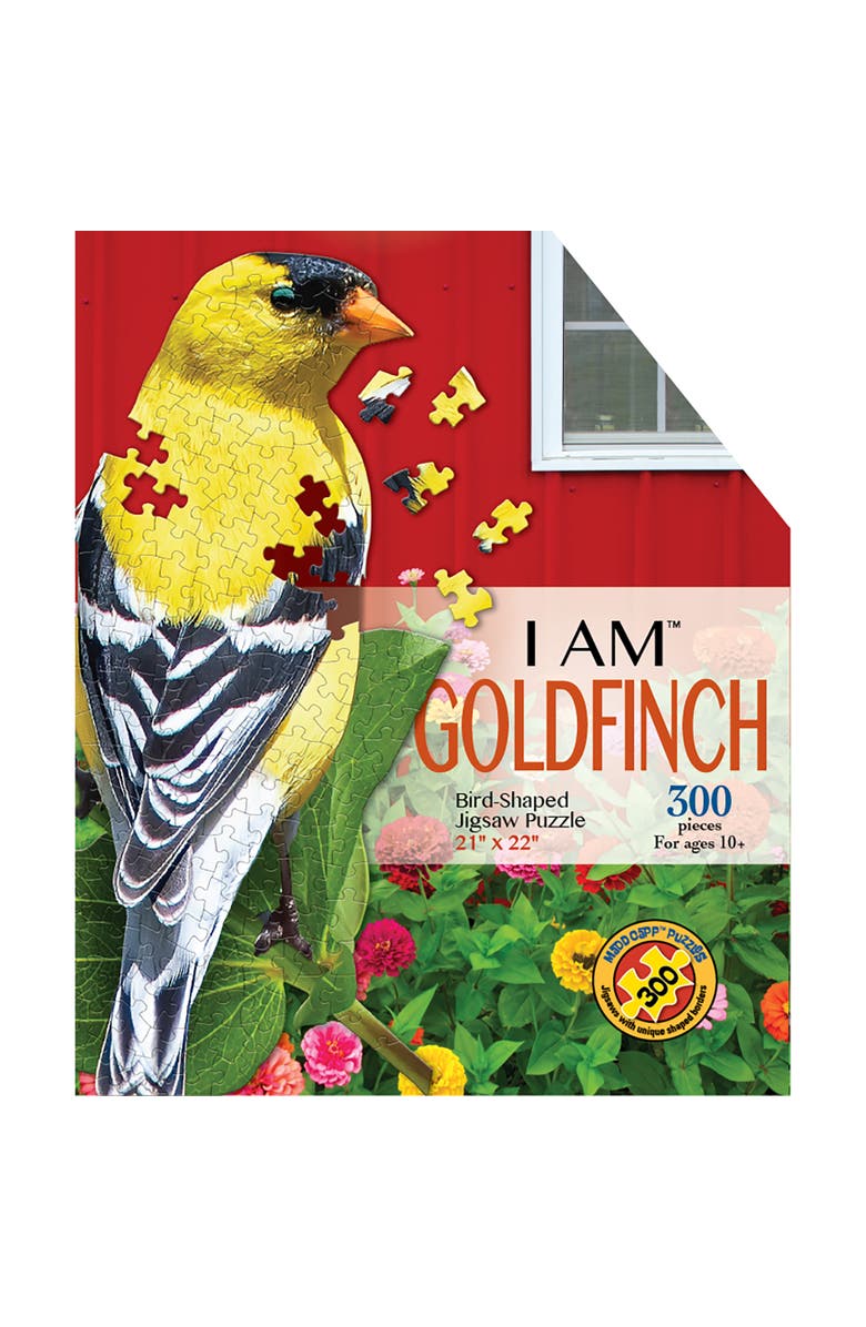 Madd Capp Goldfinch 300 Piece Jigsaw Puzzle, Alternate, color, Multicolored