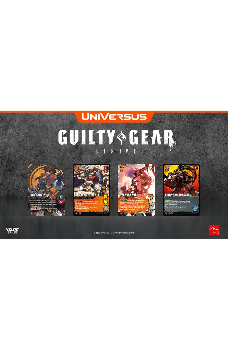 UniVersus Guilty Gear Strive Blitz Box, 12 Packs, Alternate, color, Multicolored
