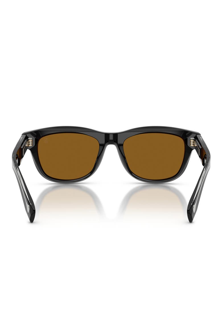 Stanley J 53mm Pillow Sunglasses, Alternate, color, TERRACOTTA