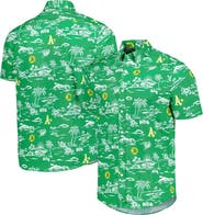 Reyn Spooner Men's Reyn Spooner Green Oakland Athletics Kekai Button-Down Shirt