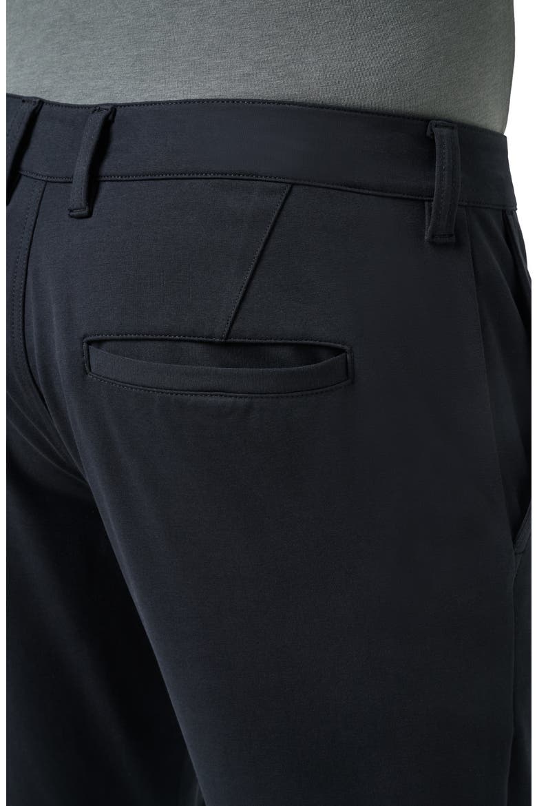 Legacy Stretchknit Flat Front Chinos, Alternate, color, BLACK