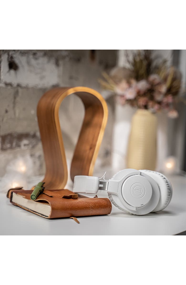 Audio-Technica ATH-M20xBT Wireless Over-Ear Headphones, Alternate, color, White
