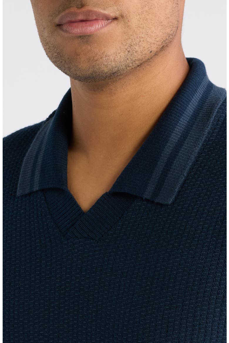 Back Nine Knit Polo, Alternate, color, TRUE NAVY