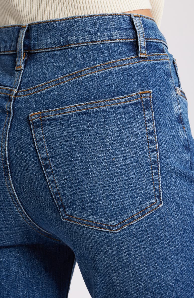 FRAME Le Sleek High Waist Ankle Straight Leg Jeans, Alternate, color, Marsa