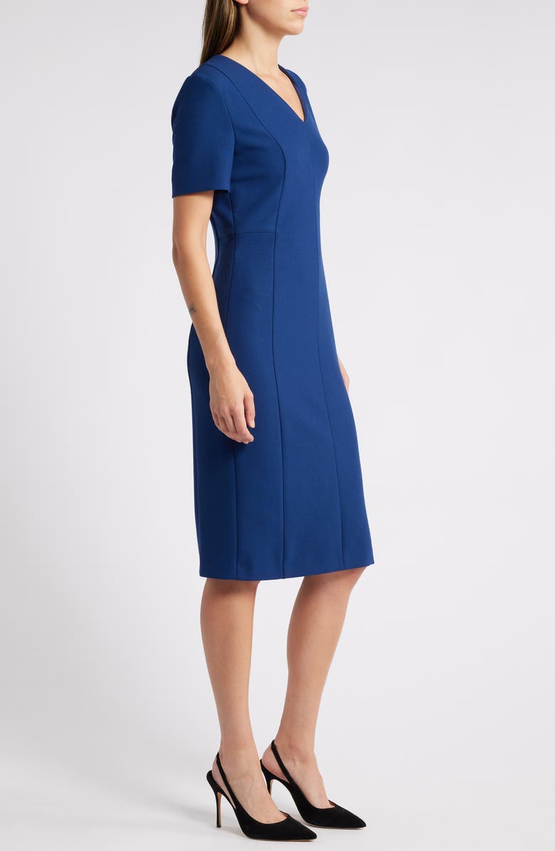 BOSS Damaisa Sheath Dress, Alternate, color, Open Bu