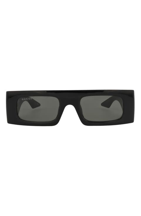 49mm Square Sunglasses