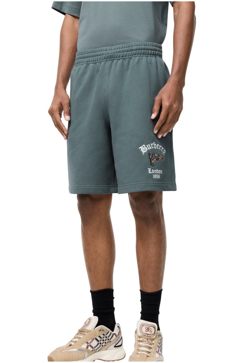 Check Flag Cotton Short, Main, color, Seafarer blue