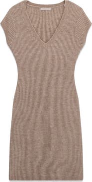 GUESS Emily V-Neck Sweater Dress