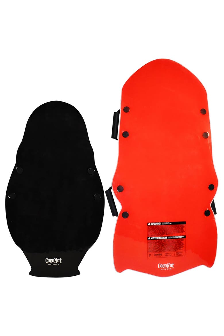 Single & Double Rider Foam Sleds, 2 Pack, 110lb Cap, Kids 5+, Alternate, color, Multicolored