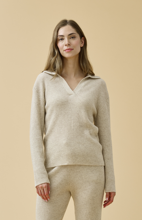 Merino Cashmere Lounge Sweater