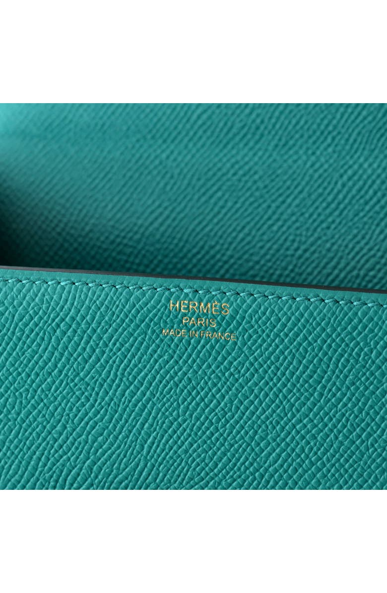 Pre-Owned Hermes Cinhetic Top Handle Bag Epsom, Alternate, color, Vert Verone