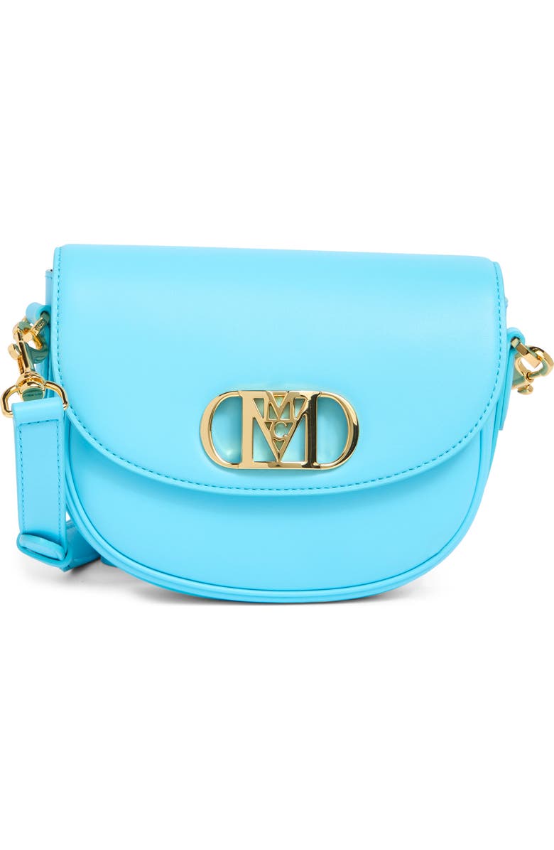 MCM Mode Travia Leather Crossbody Bag, Main, color,