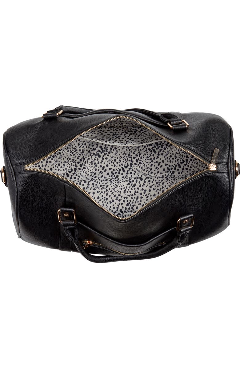 Mali + Lili Amber Vegan Leather Overnight Duffle Bag, Alternate, color,