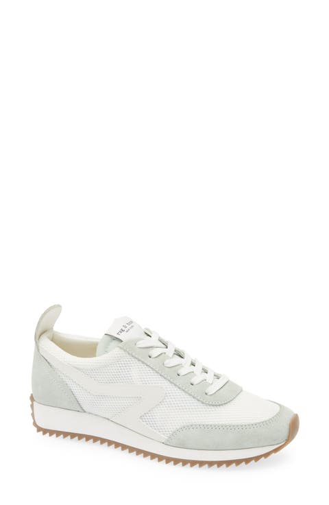 ★Rag & Bone★ スニーカー ホワイト White Retro Court Sneaker: Leather Sneaker | rag & bone