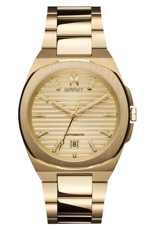 MVMT Odyssey II Automatic Bracelet Watch, 40mm in Gold at Nordstrom, Size 40 Mm