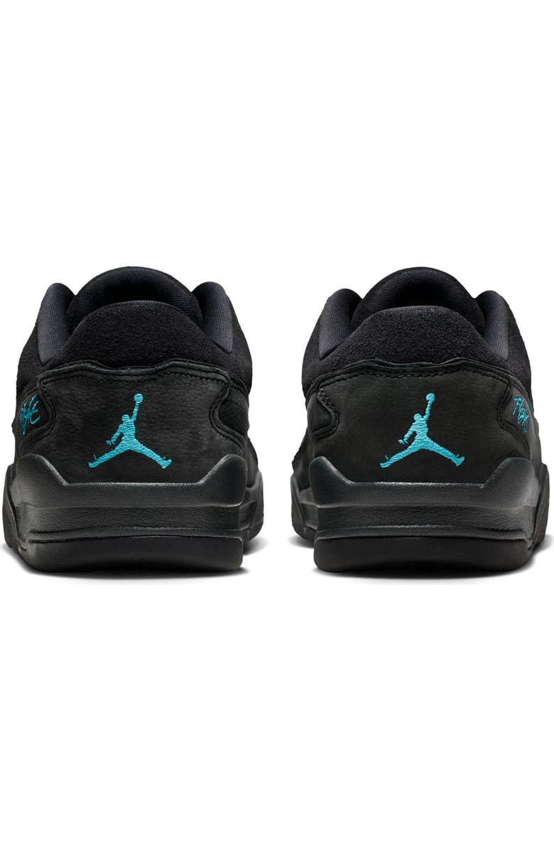 Jordan Flight Court Sneaker, Alternate, color, Black/ Gamma Blue