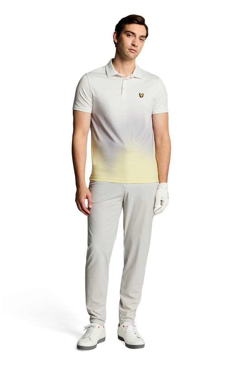 Gradient Polo Shirt, Main, color, White