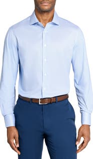 W.R.K Slim Fit Crisscross Reworked Dress Shirt