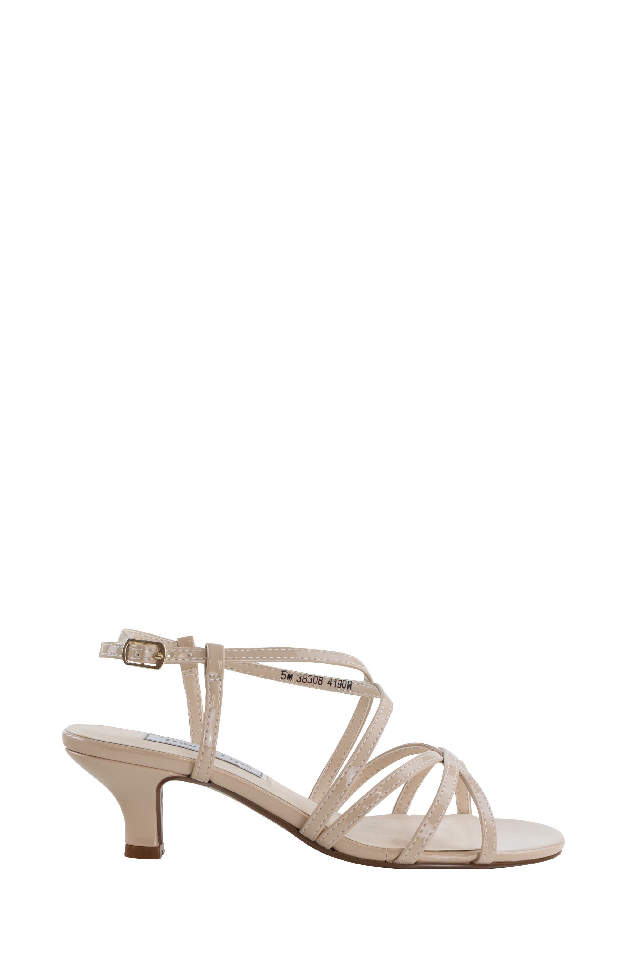 Touch Ups Eileen Strappy Sandal, Alternate, color, Nude