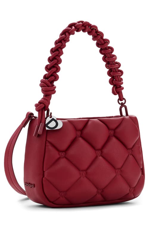 DESIGUAL DESIGUAL QUILTED FAUX LEATHER HANDBAG