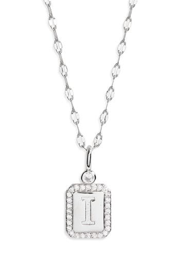 Leith Initial Pendant Necklace
