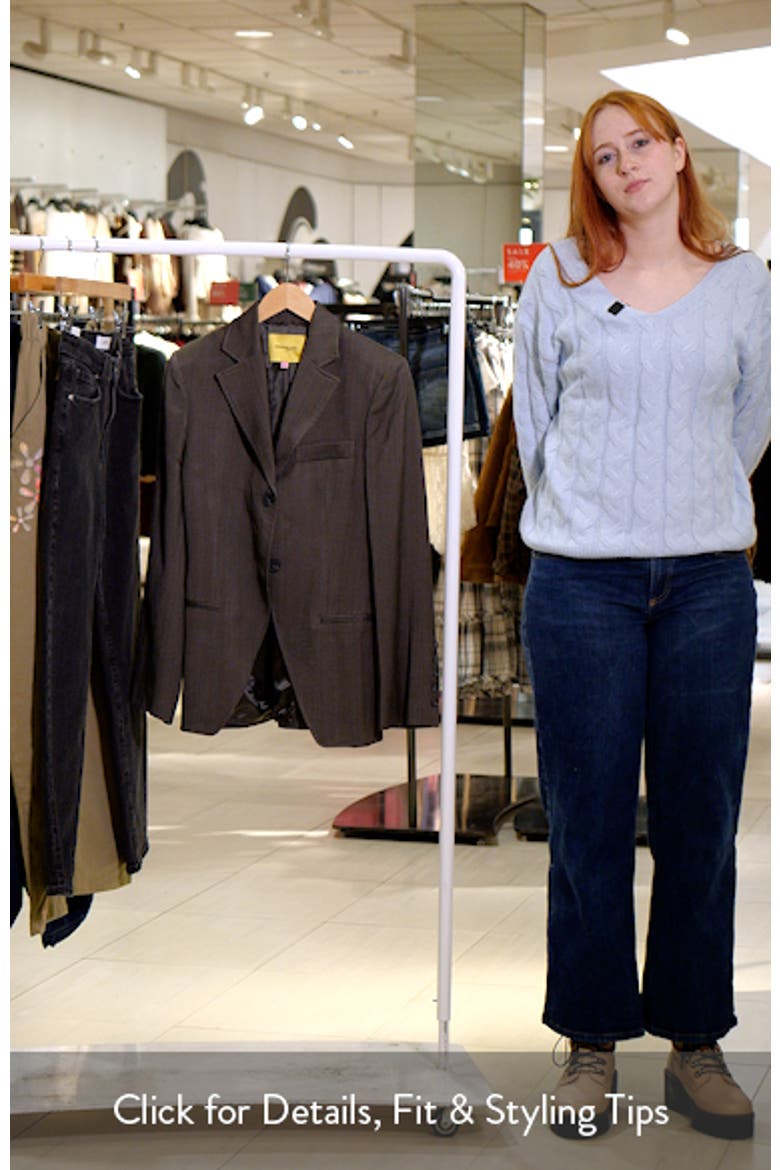 Fitted Waist Suit Jacket video