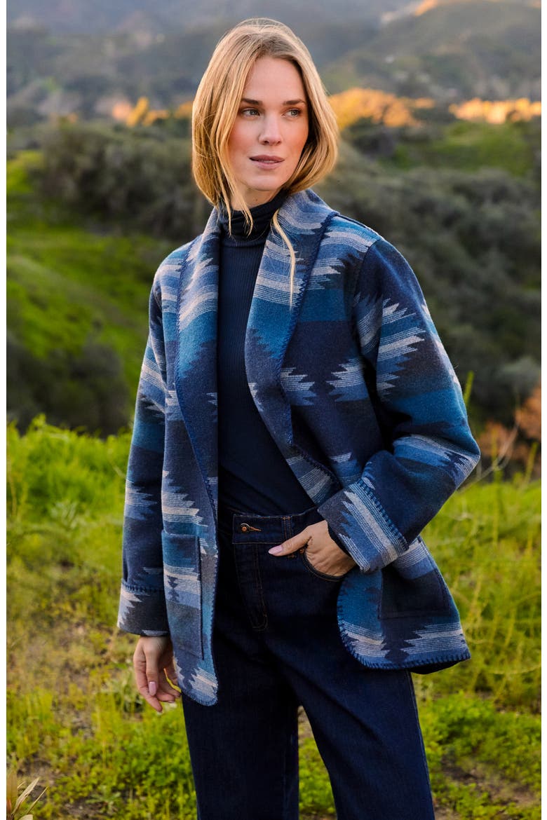 Ranch Jacket, Alternate, color, NAVY COMBO