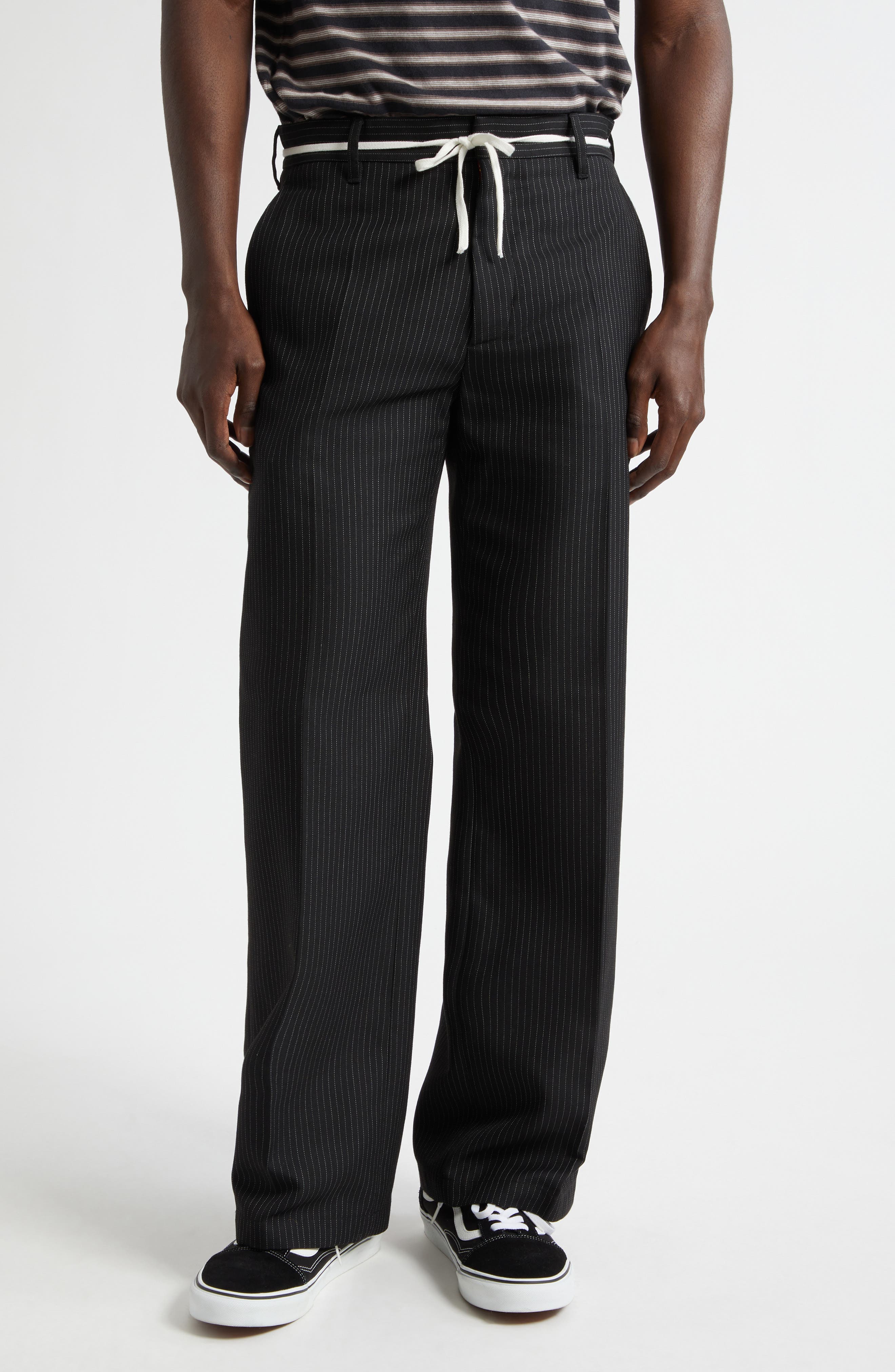 selected BLACK PINSTRIPE