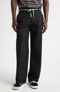 STOCKHOLM SURFBOARD CLUB Sune Pinstripe Bootcut Pants
