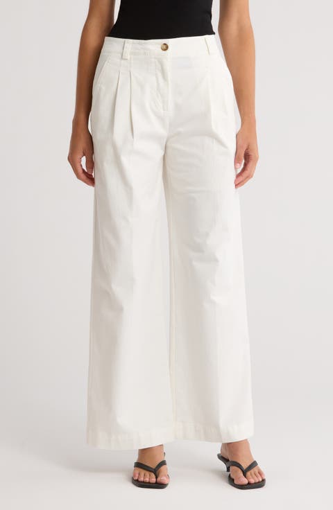 Astrid Pleated Wide Leg Pants