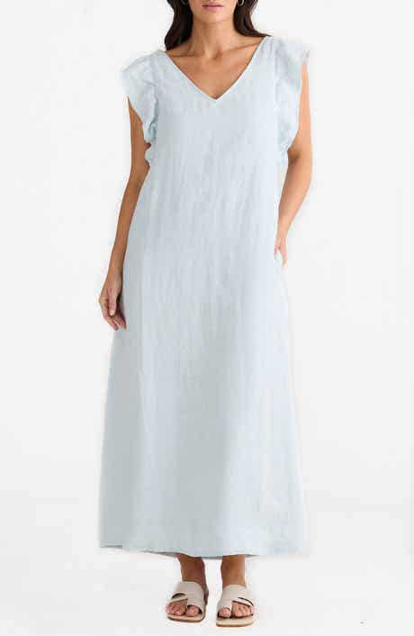 Brave+True Matilda Linen Sundress