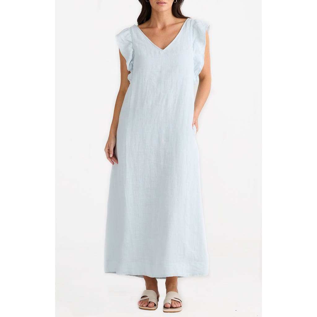 BRAVE + TRUE BRAVE+TRUE MATILDA LINEN SUNDRESS