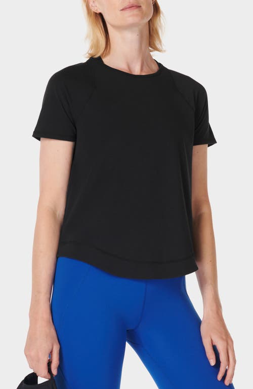 Sweaty Betty Breathe Easy Run T-shirt In Black