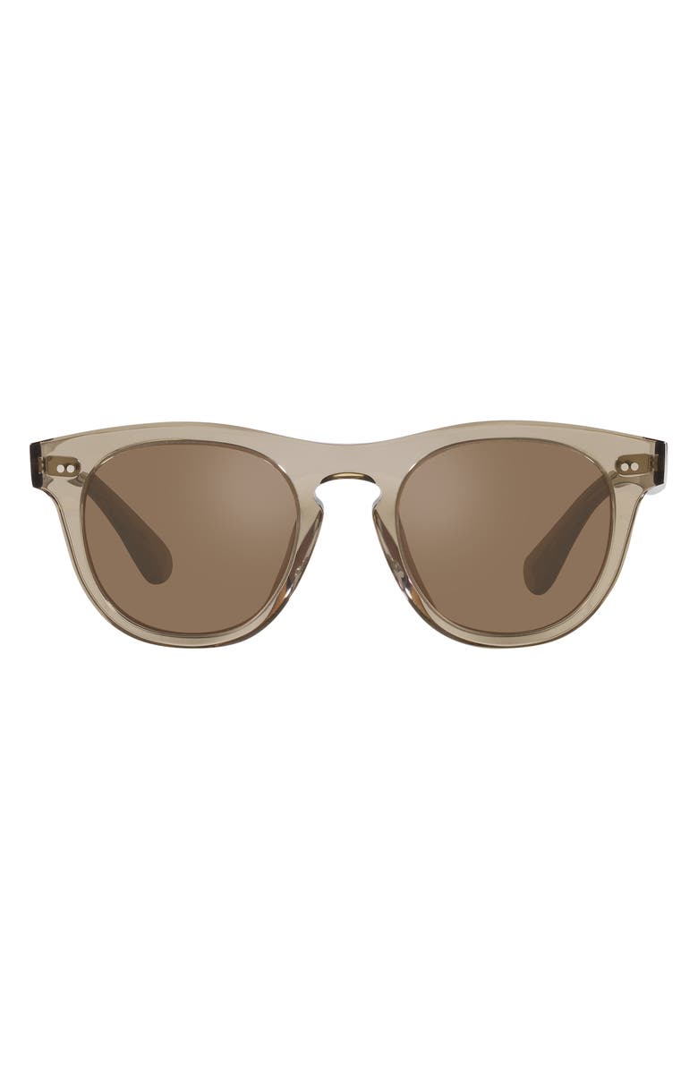 Oliver Peoples Rorke 49mm Mirrored Phantos Sunglasses, Main, color, 