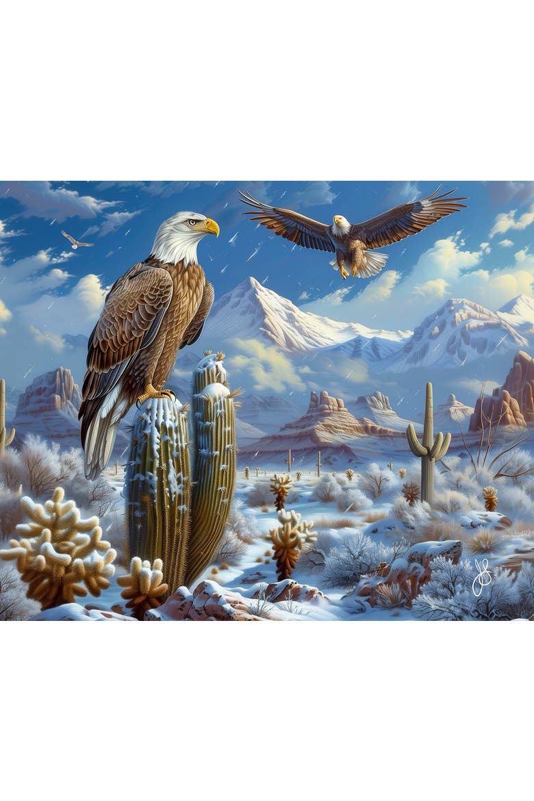 Eagle Paradise 1000 piece Jigsaw Puzzle for Adults, Alternate, color, Multicolor