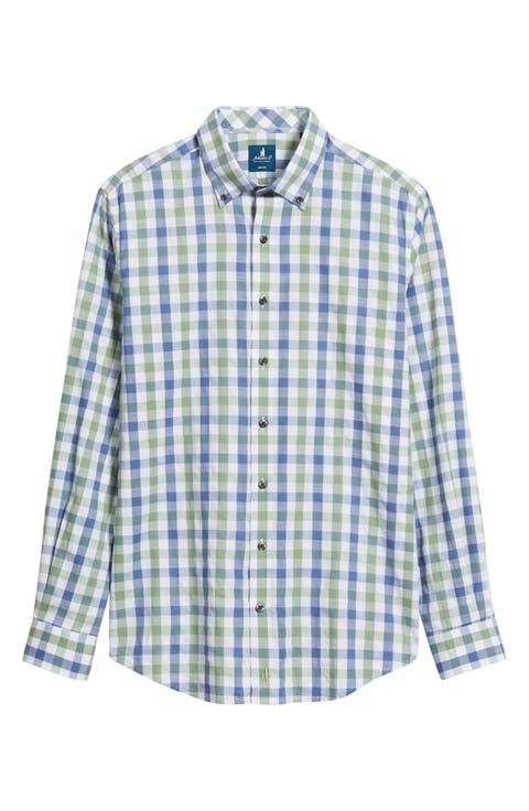 Candler Plaid Button-Down Shirt