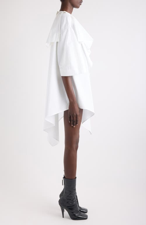Givenchy Bow Short Dress In White