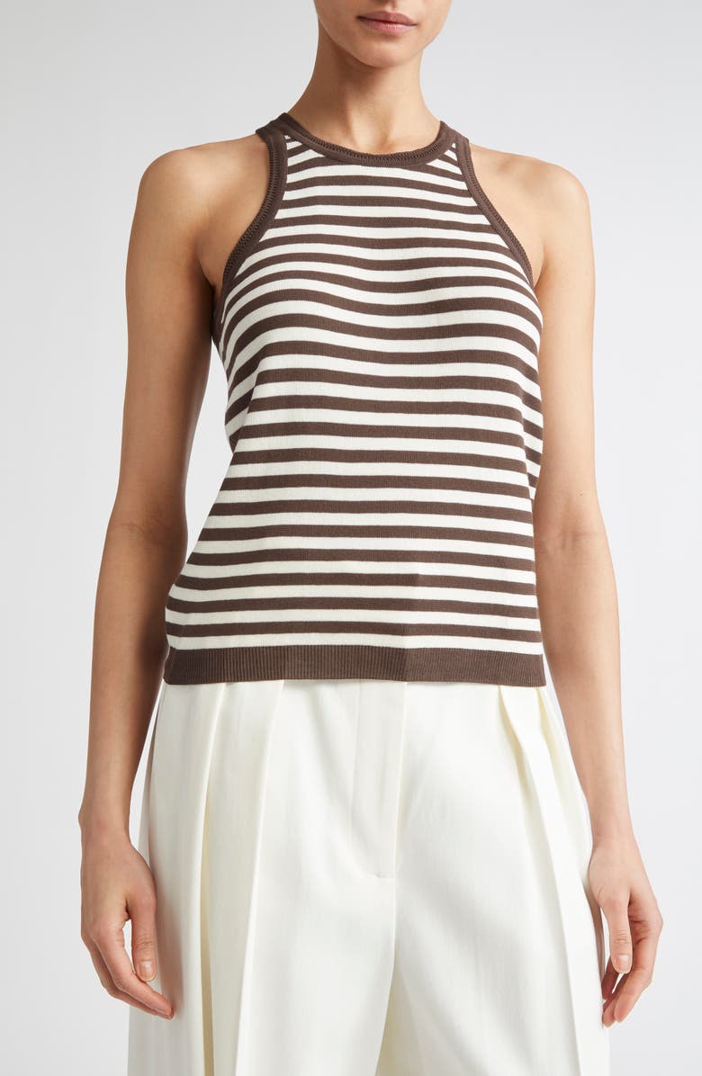 Max Mara Arnes Sweater Tank, Alternate, color, Coffee