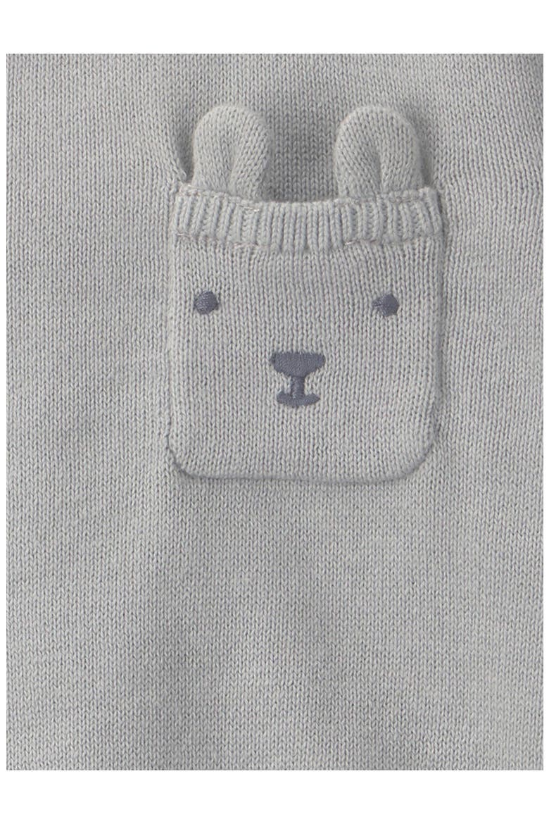 Kids' 2-Piece Organic Cotton Sweater & Pants Set, Alternate, color, LP BLUE BEAR