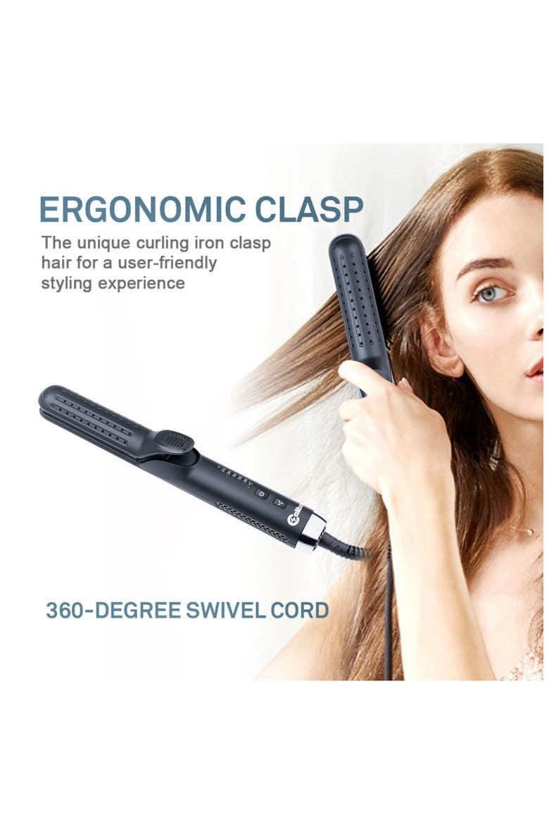 Breeze Professional Flat Iron Hair Straightener, Alternate, color, Black